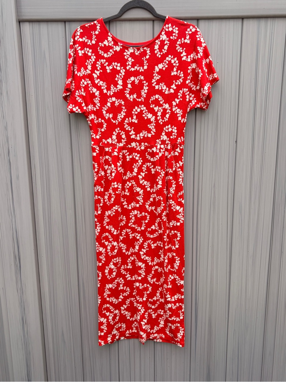 Boden Red Floral Maxi Dress - Picture 1 of 3